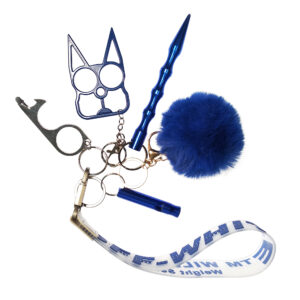 6Pcs Selfdefense Keychain Set For Women And Kids