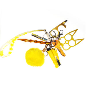 8Pcs Selfdefense Keychain Set For Women And Kids